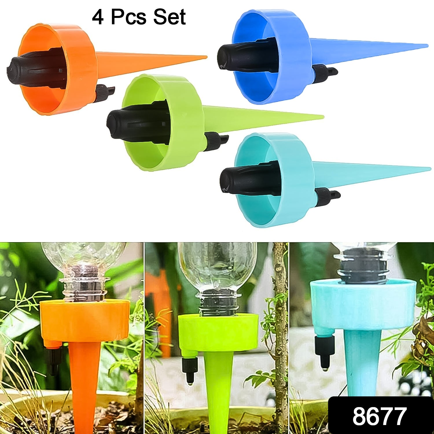 Auto Plant Watering Devices (4 Pcs Set) Auto Plant Watering Devices (4 Pcs Set)